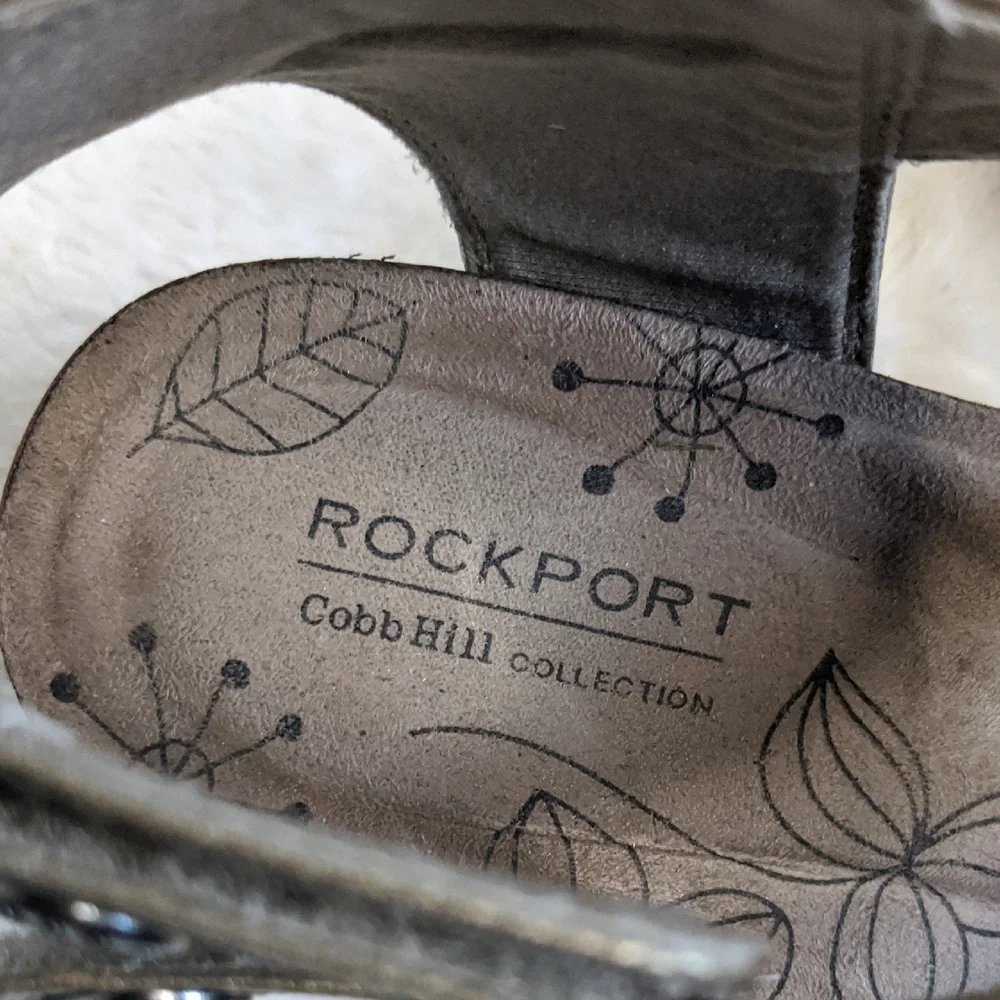 Rockport strappy wedge